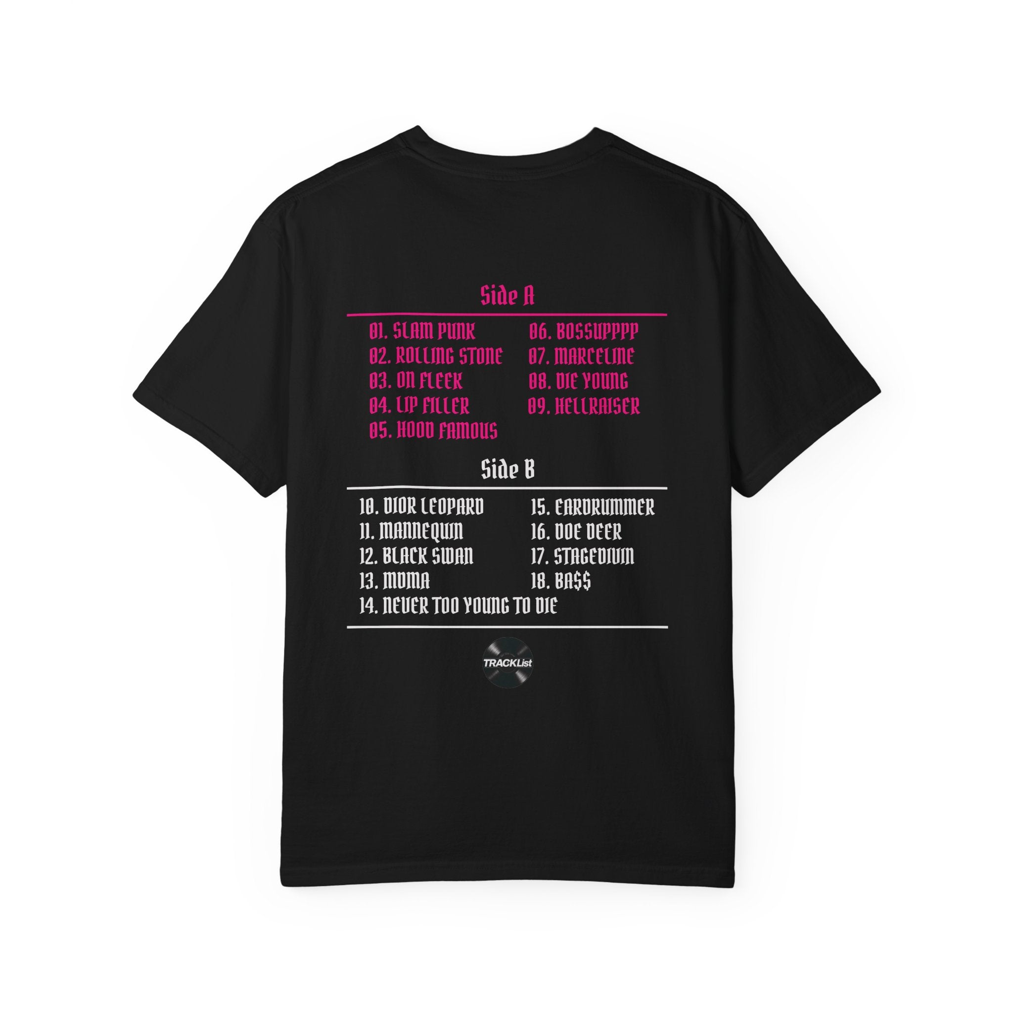 Rest in Bass TRACKLIST Tee