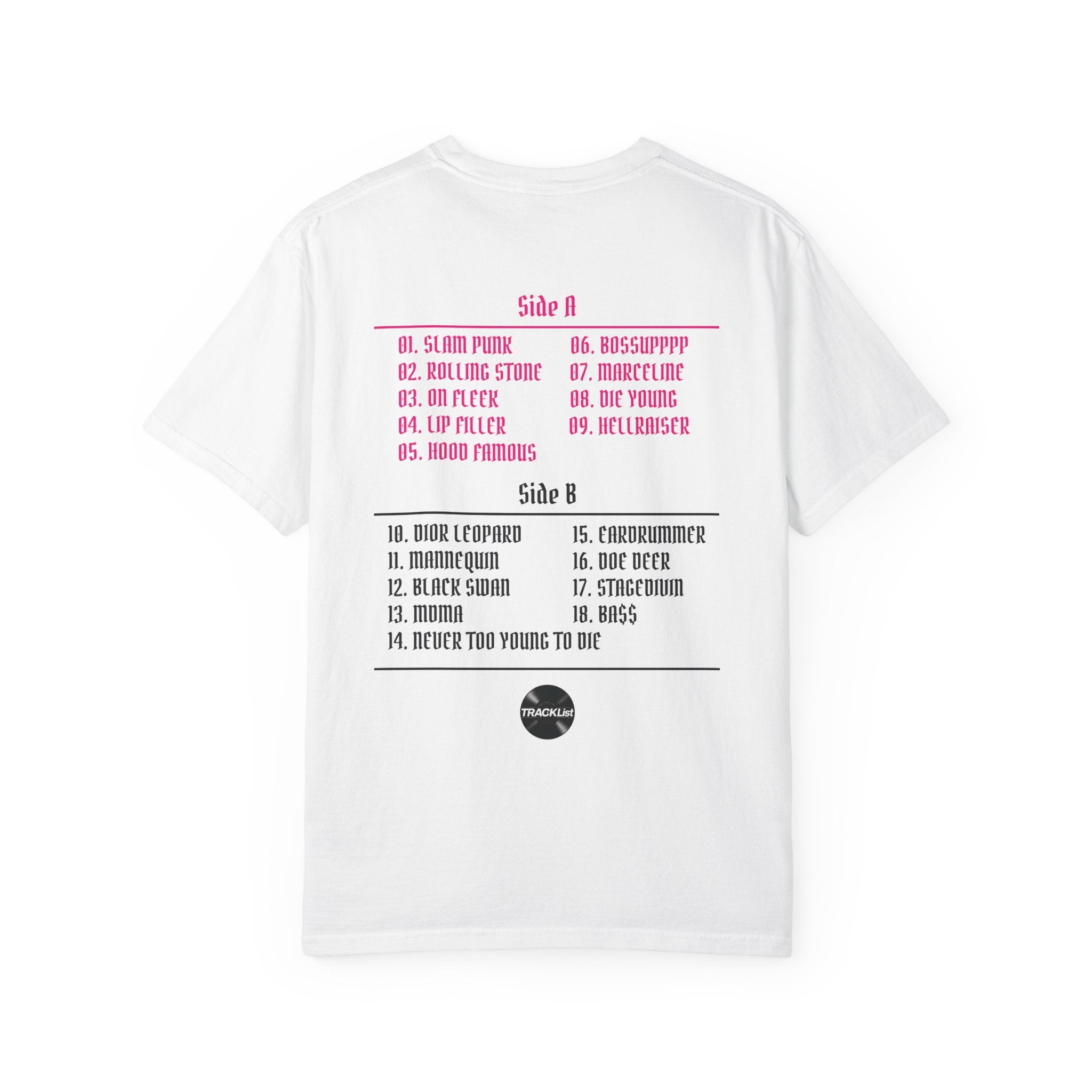 Rest in Bass TRACKLIST Tee